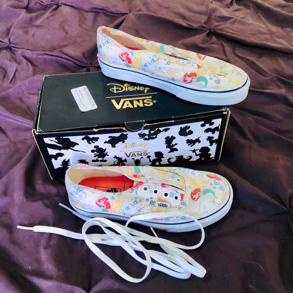 DISNEY! Little mermaid VANS !